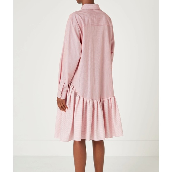 BROGGER BIRTA DRESS - RED/WHITE - Picture 2 of 5